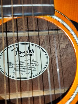 GUITARRA ACUSTICA FENDER