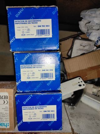 detectores de empotrar en techo Dinuy