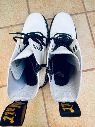 Botas Dr. Martens Jadon blancos 40
