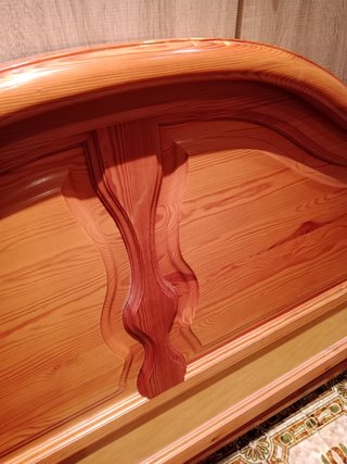 Cama de madera maciza para colchon de 150x190 cm