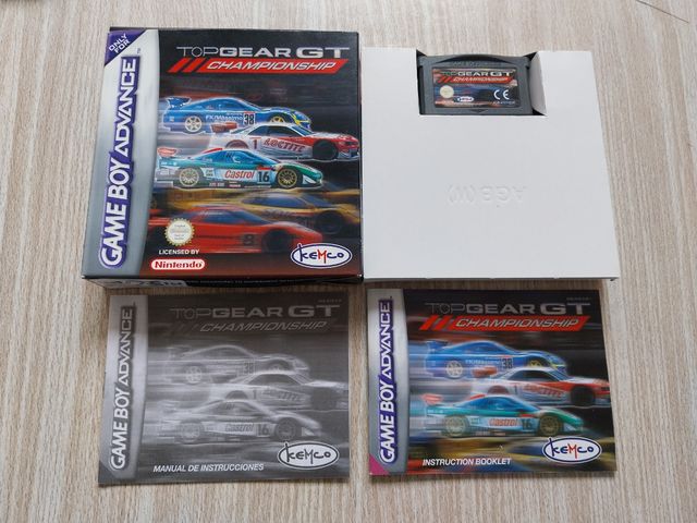 ESPAÑOLIZADO TOP GEAR GT NINTENDO GAME BOY ADVANCE