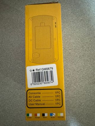 Mini consola sup 500 juegos