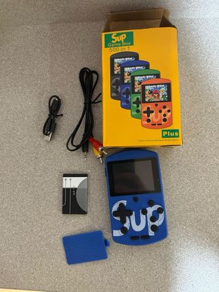 Mini consola sup 500 juegos