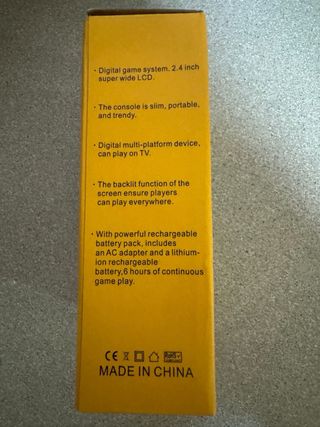 Mini consola sup 500 juegos