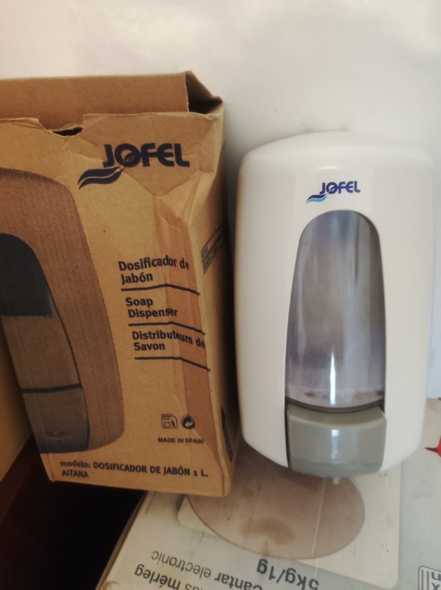 Dispensador jabon