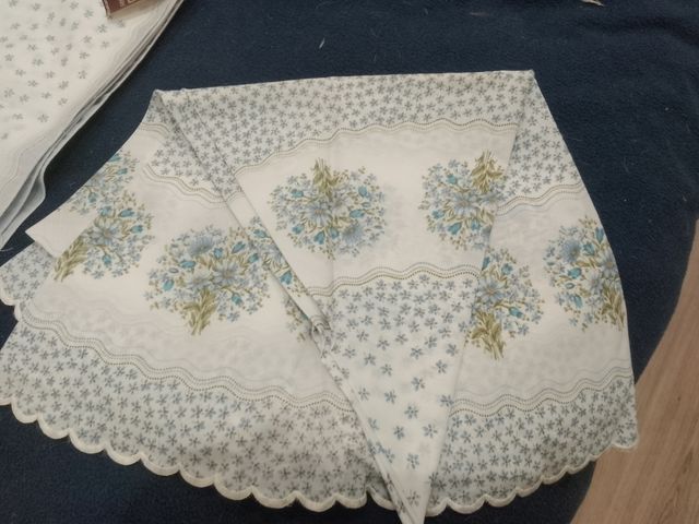 Mantel Redondo 6 servilletas