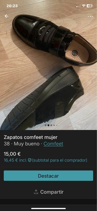 Zapatos mujer comfeet