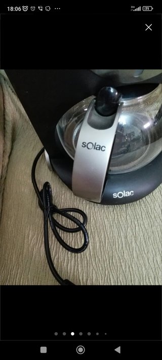 Cafetera solac NUEVA