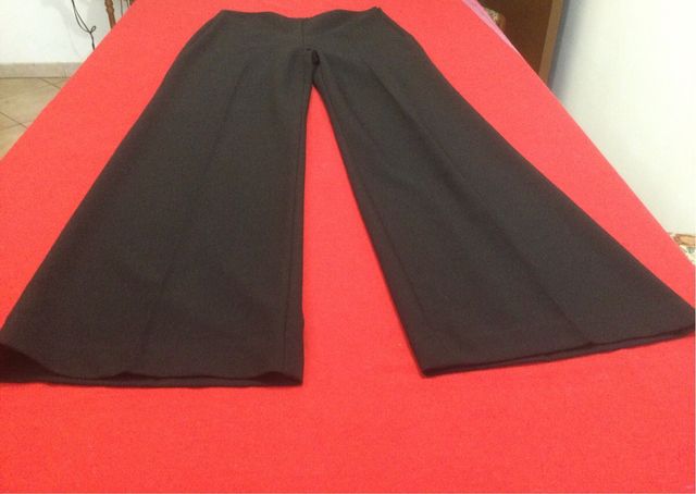 Pantaloni a palazzo neri Taglia 44