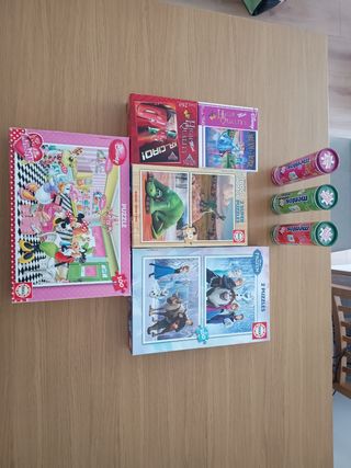 Puzzles infantiles 50-100-260 piezas