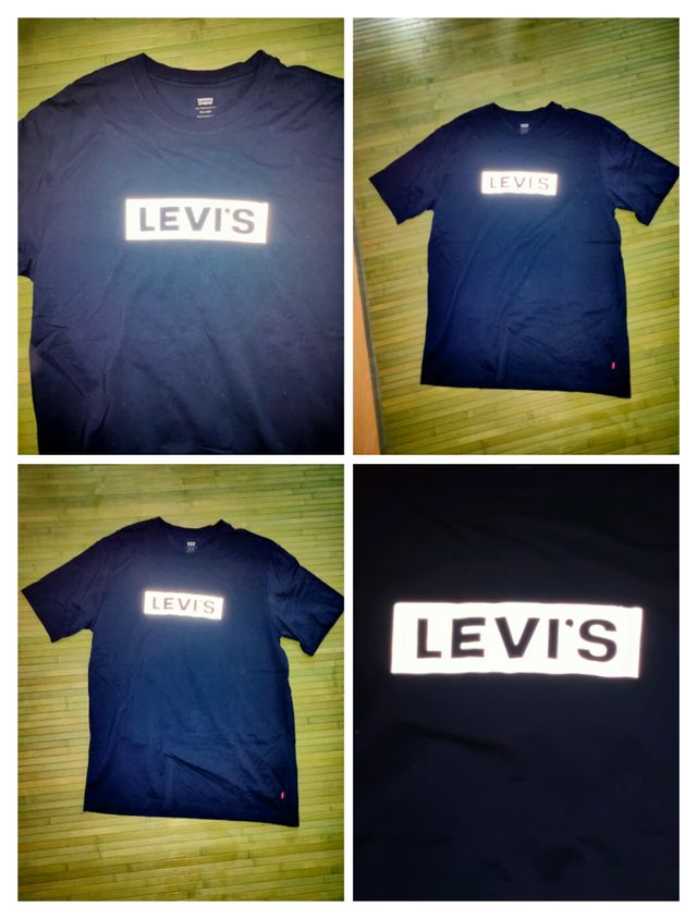 Camiseta LEVI'S con logo refractante. M