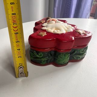 Scatola natalizia a forma di albero cande