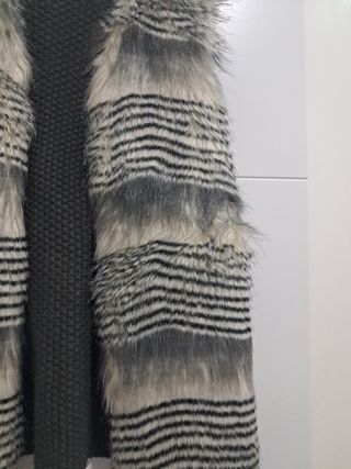 Chaleco pelo stradivarius