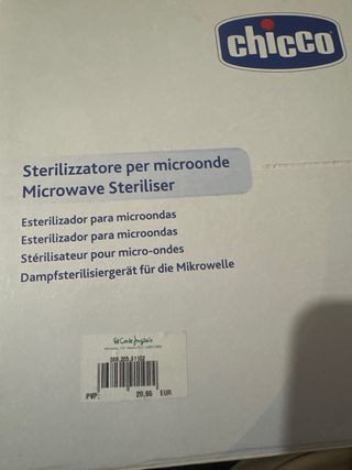 Esterilizador para microondas Chicco