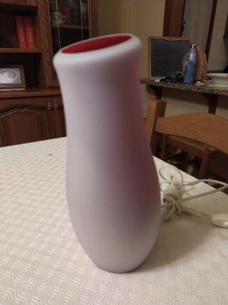 Lampada da tavolo in vetro 