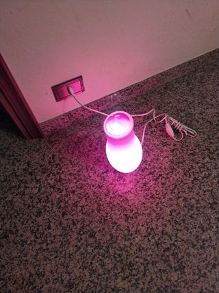 Lampada da tavolo in vetro 