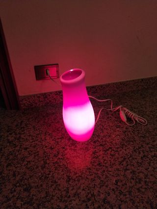 Lampada da tavolo in vetro 