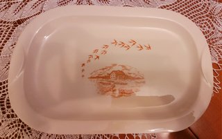 Vassoio Ceramica Mulino Bianco
