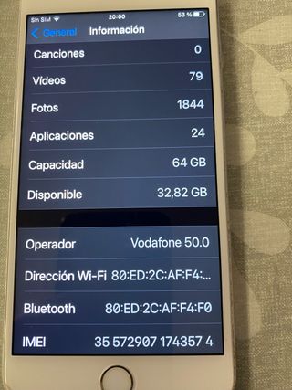 Iphone 6S Plus de 64 Gb