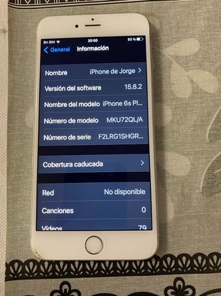 Iphone 6S Plus de 64 Gb