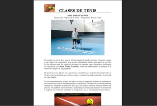 Entrenos de Tenis Particulares