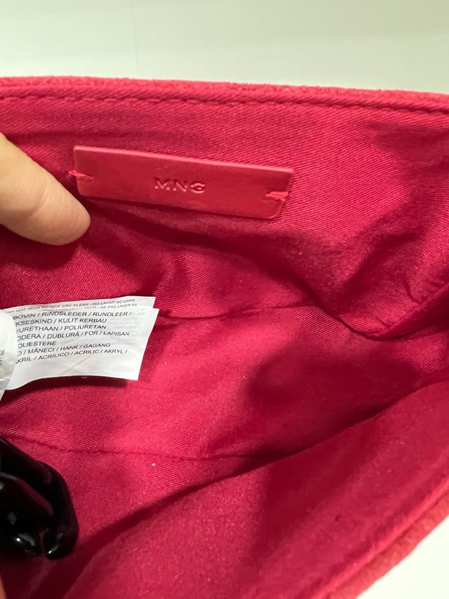 Bolso de piel de mango