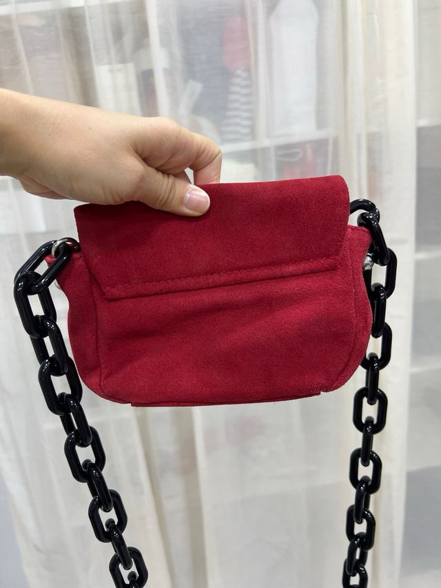 Bolso de piel de mango