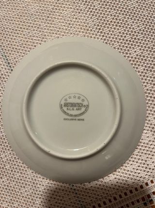 Juego de té/ café porcelana fina