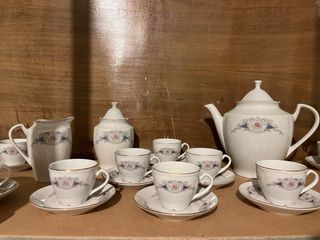 Juego de té/ café porcelana fina