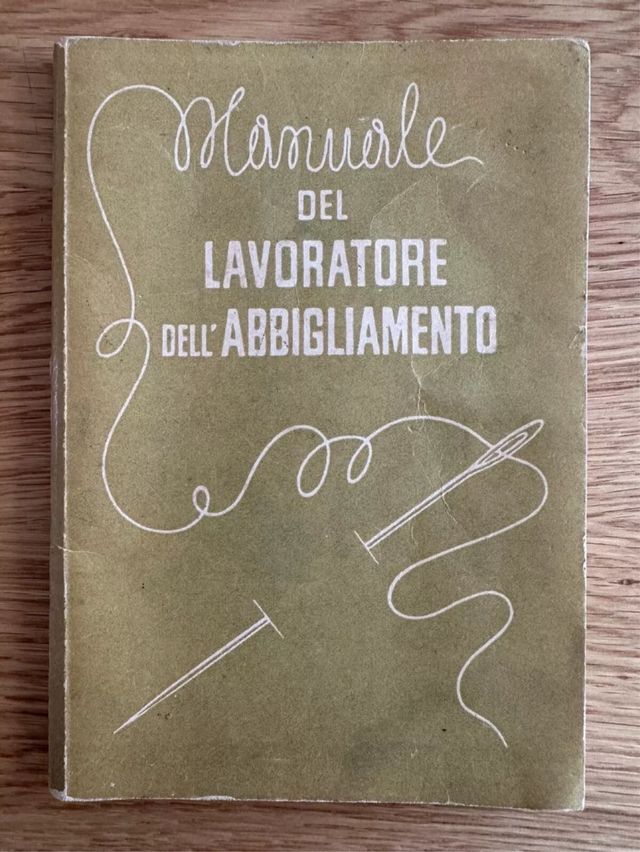 Manuale del lavoratore dell'abbigliamento 1953/54