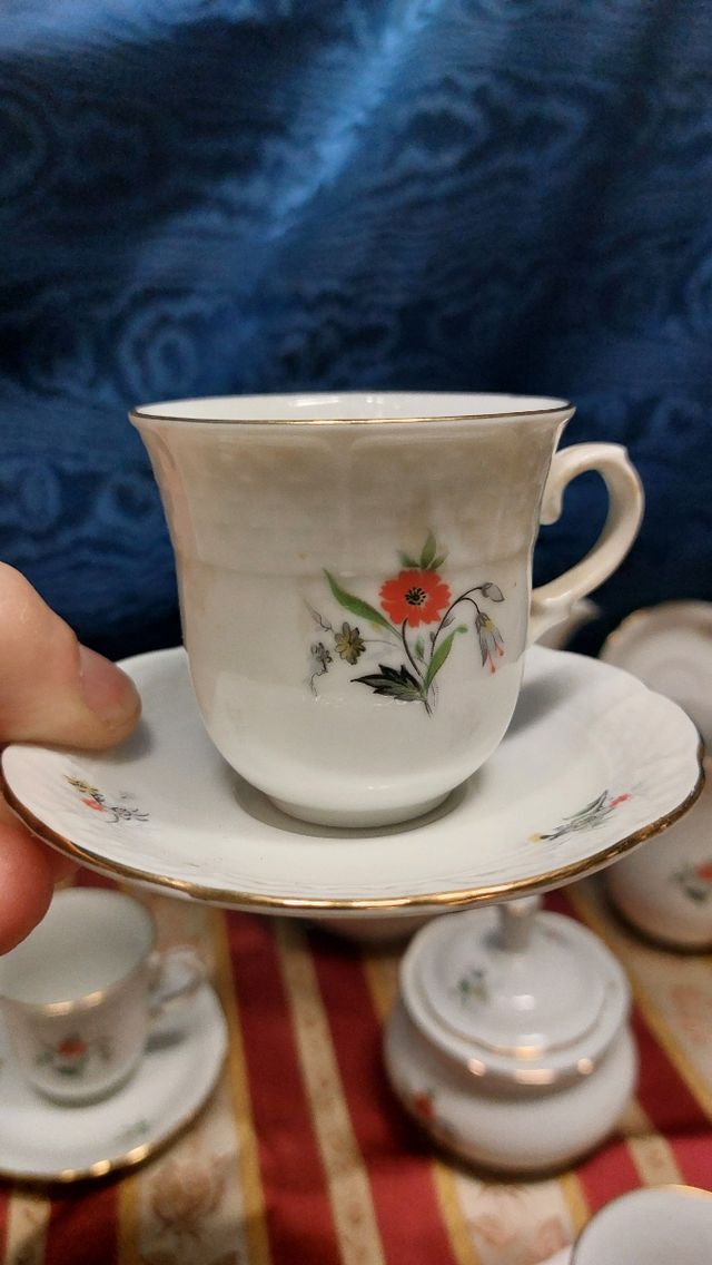 Servizio Porcellana thun boemia anni 50