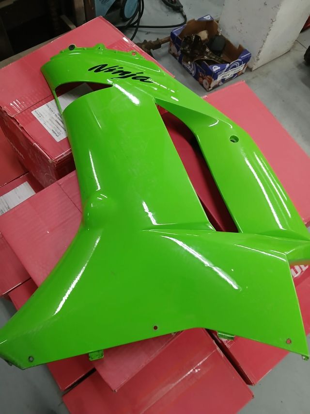 Lateral izquierdo zx6r 2008