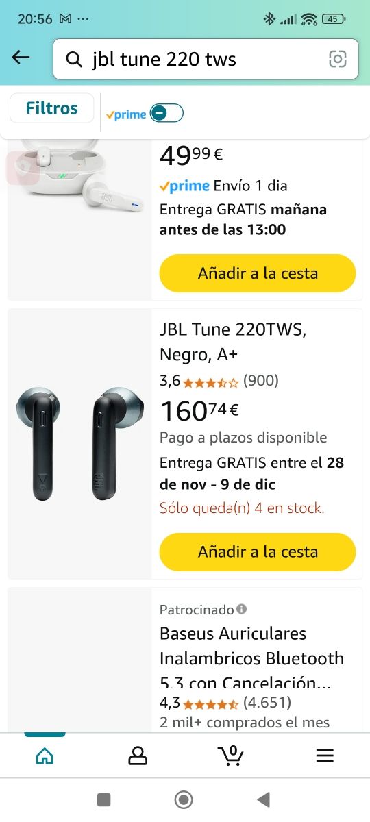 CASCOS BLUETOOTH JBL