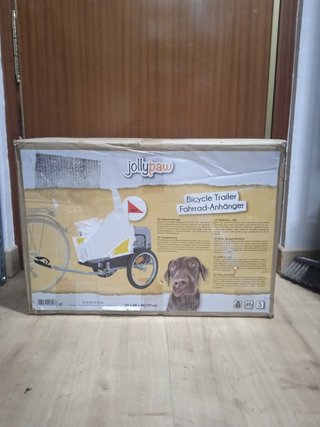 IDEAL REMOLQUE de bicicleta JOLLY ARA MASCOTAS