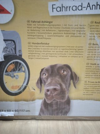 IDEAL REMOLQUE de bicicleta JOLLY ARA MASCOTAS