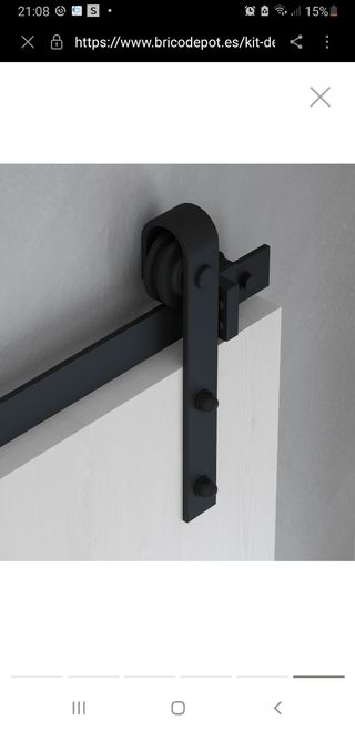 Kit de erraje puertas correderas nuevo