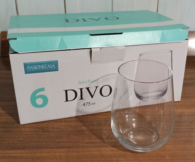 Bicchieri DIVO 475ml Passionecasa