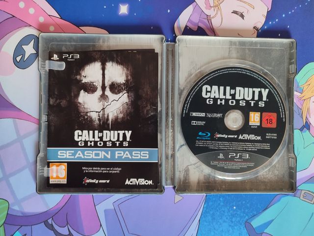 Call Of Duty Ghosts Scatola Metallica Playstation 3