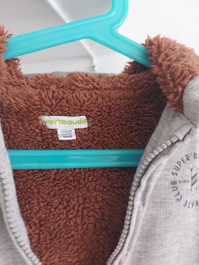Sudadera capucha Vertbaudet 5 años
