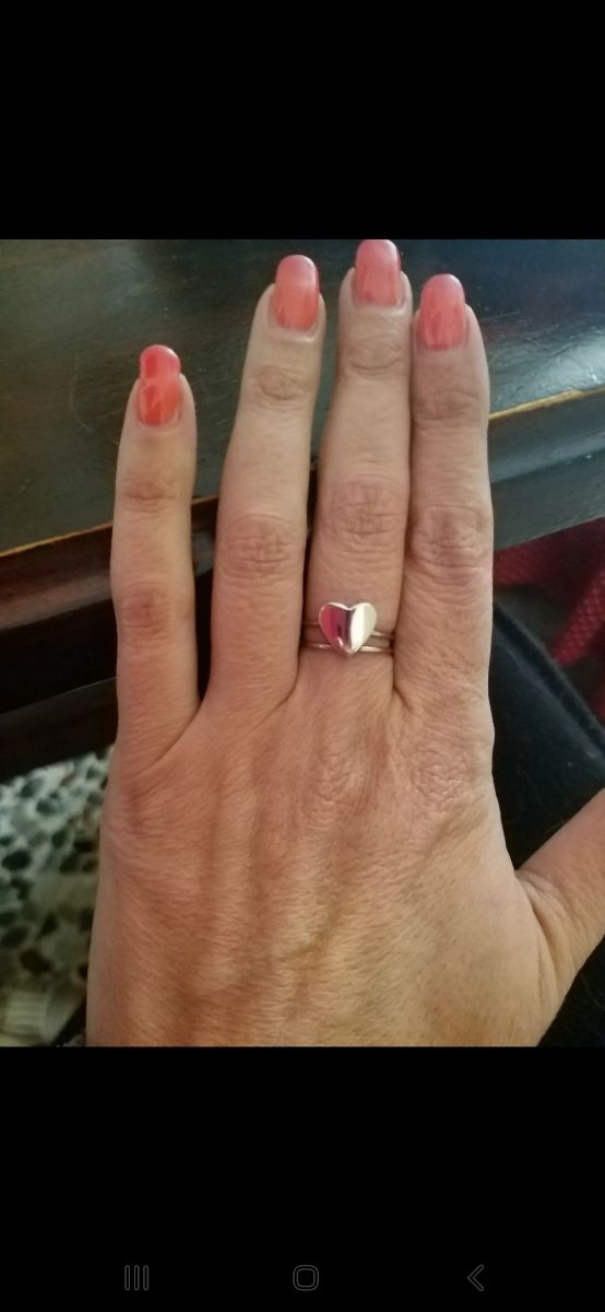 Anello con cuore