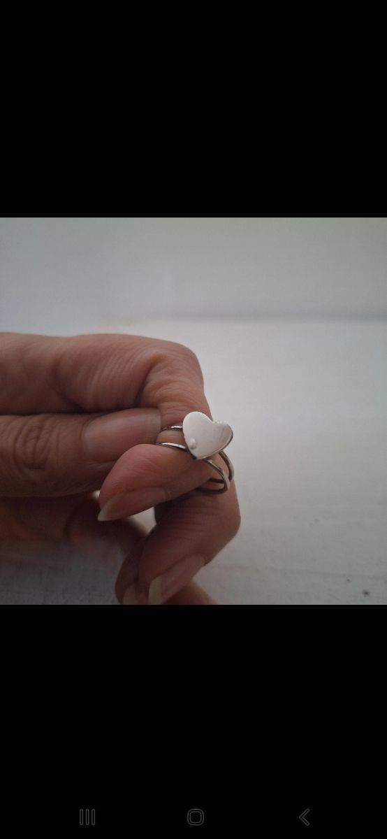 Anello con cuore