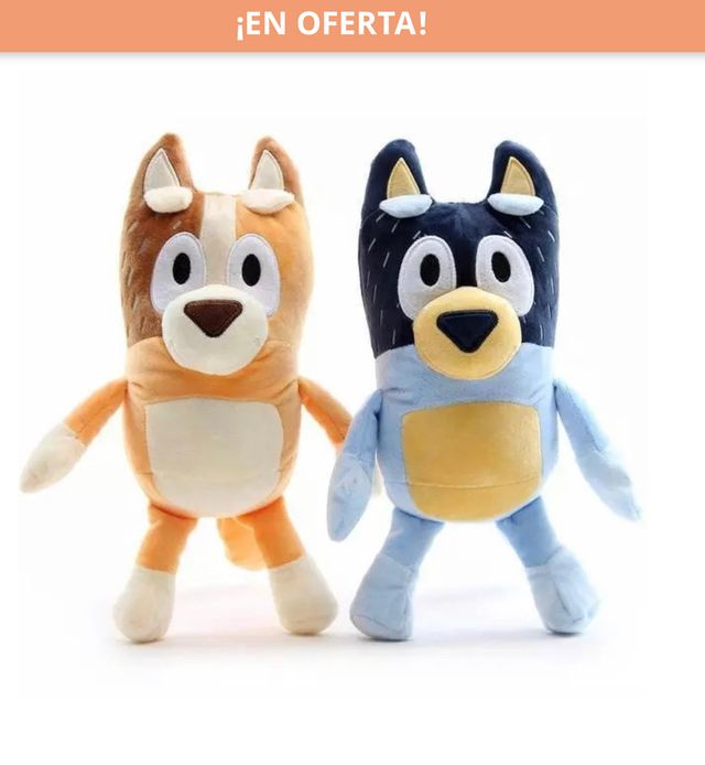 Set peluche Billi y Bingo