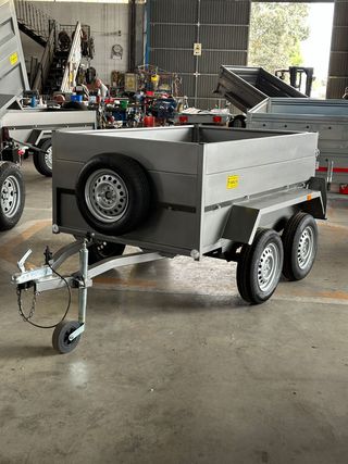 remolque de dos ejes