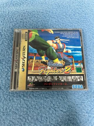 Virtua Fighter 2 con tarjeta de reg. Sega Saturn