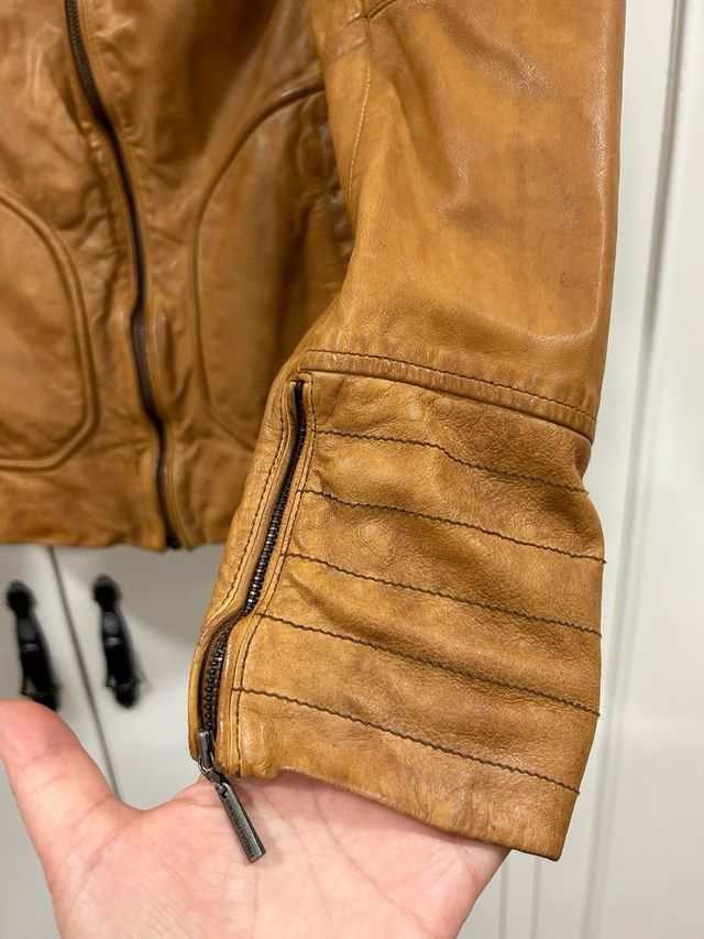 Cazadora cuero mujer talla 38 Frieda&Freddies