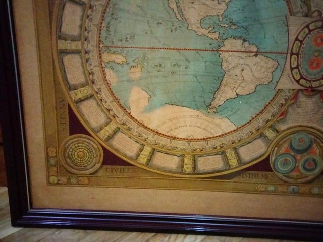 Cuadro Mapa del Mundo