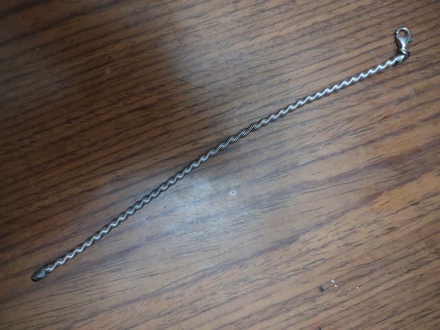 Bracciale acciaio molla