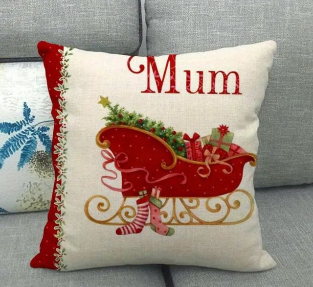 Conjunto de 4 capas de almofada 45x45. Motivos Natalinos