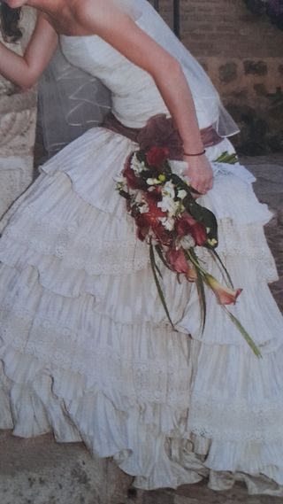 Vestido de novia diseñador PEPE BOTELLA 