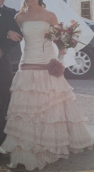 Vestido de novia diseñador PEPE BOTELLA 